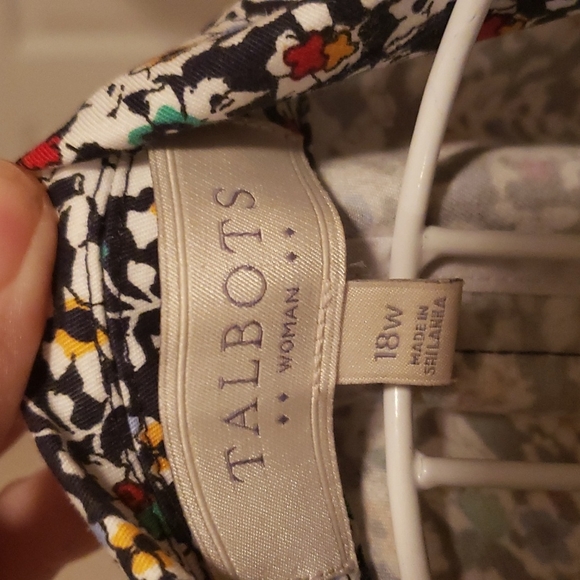 Navy Flowered Blazer - Picture 5 of 5